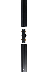 Tor Butt Connector for Single Circuit Main Track in Black - Image 3