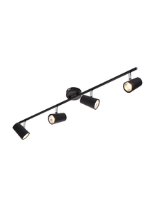 Harvey 4 Spotlight Bar, Matt Black - Image 6