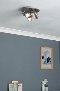 Elara Satin Nickel 3 light - Image 4