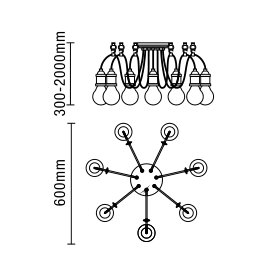 Padua 7lt Cable Ceiling AntCop - Image 2