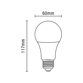 Smart Lamp D2D ES GLS 9W 4000K - Image 2