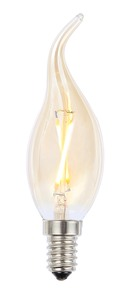LED vintage candle lamp 2W E14 Tinted - Image 3