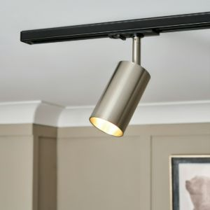 Cory Single Track Head Satin Nickel /Black Low Profile Connection - Image 2