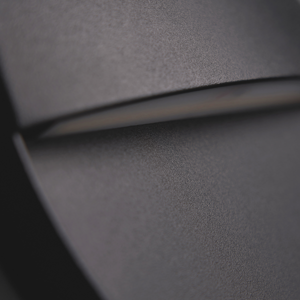 Onza Outdoor LED 16cm Round Wall Light, Black - Image 3