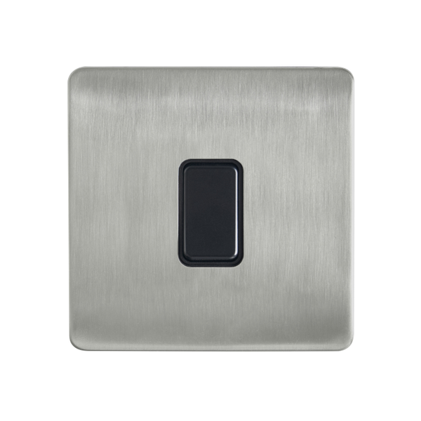 Kinetic Plated 1 Gang Grid Switch Satin Nickel -Order Back Plate & Switch Separately - Image 2