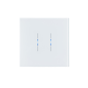 Decorative Glass switch white 2 gang - Image 5