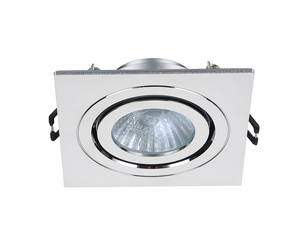 Cali Square IP65 Tiltable Downlight, Chrome - Image 9
