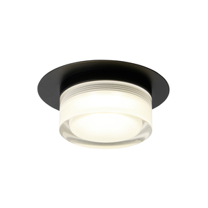 Amalfi LED Bathroom Dual Mount Ceiling Light, Matt black - Image 6