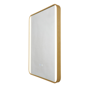 Lori CCT LED Bathroom Mirror with Motion Sensor and Demist - Satin Brass - Image 8
