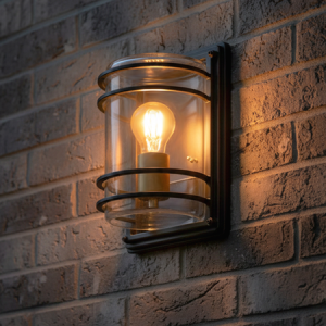 Bardo Bulkhead Lantern Antique Bronze