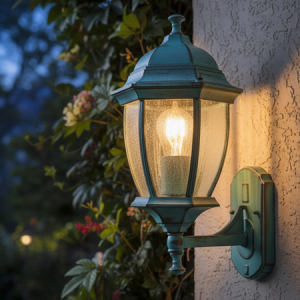 Travers Large Lantern Verdi Gris