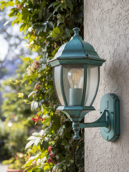 Travers Large Lantern Verdi Gris - Image 4