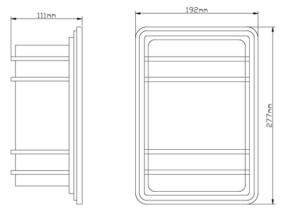 Bardo Bulkhead Lantern Antique Bronze - Image 8
