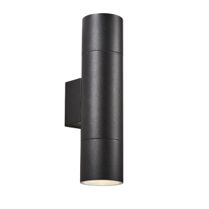 Morro Up and Down Outdoor Wall Light, Black
