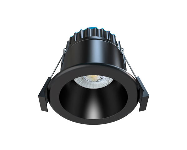 Jenn 8 Watt Fire Rated IP65 COB LED Recessed Downlight - Black or White