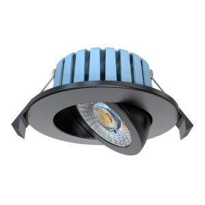 Eden 7 Watt LED Adjustable IP65 Colour Changing Downlight, Black