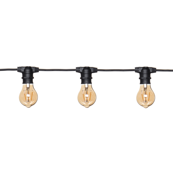 Hardy 20 Light Outdoor Festoon String Lights - Black - Image 4