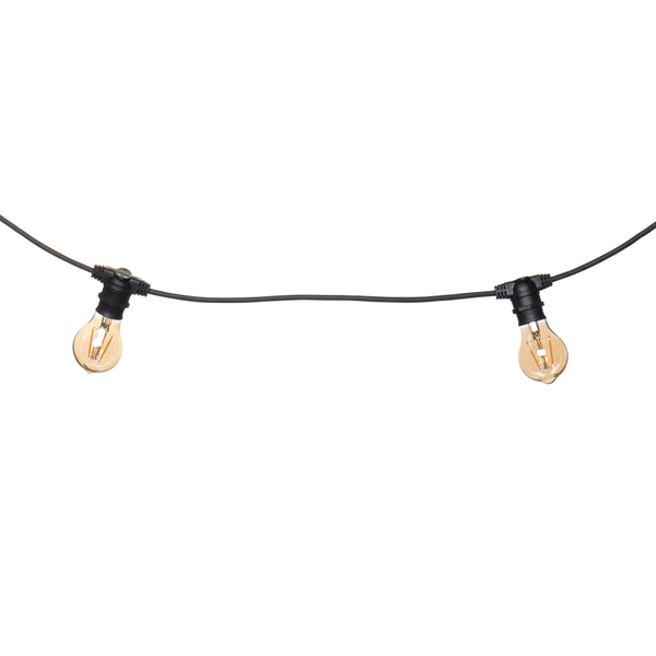 Hardy 20 Light Outdoor Festoon String Lights - Black - Image 5
