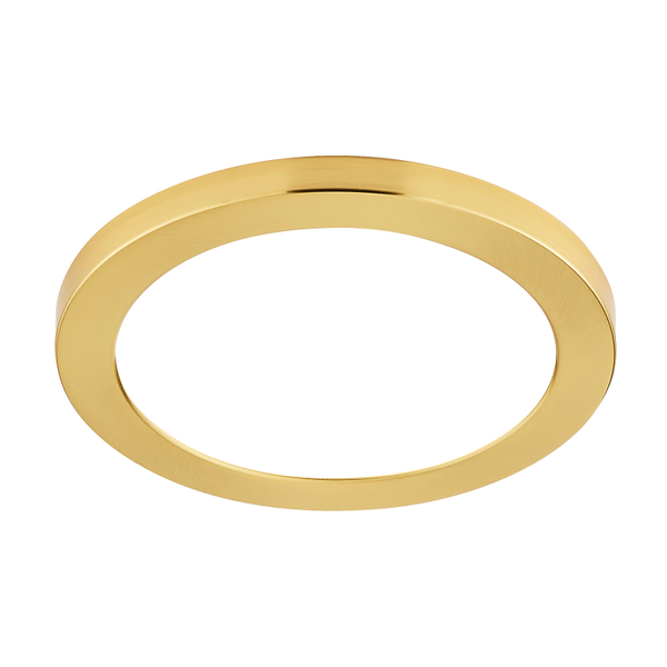 Tauri Magnetic Ring for 18 Watt LED Panel - Shiny Brass