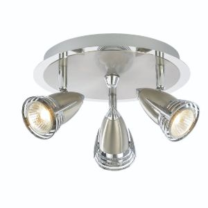 Elara Satin Nickel 3 light