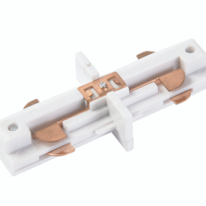 Tor Butt Connector for Single Circuit Main Track in White