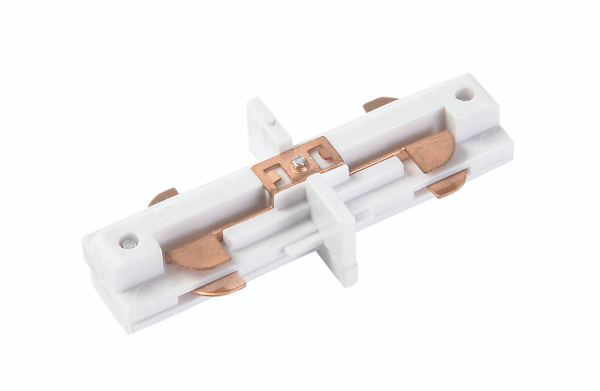 Tor Butt Connector for Single Circuit Main Track in White