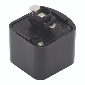 Tor Track Adapter for Single Circuit Mains Track - Black
