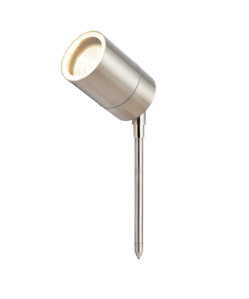 Leto 1 Light Outdoor Spike Light - Stainless Steel - Image 2