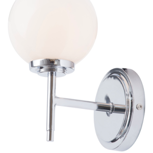 Porto Bathroom Wall Light, Chrome