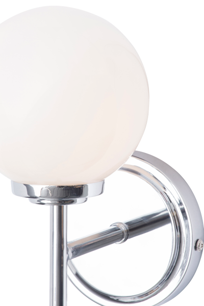 Porto Bathroom Wall Light, Chrome - Image 2