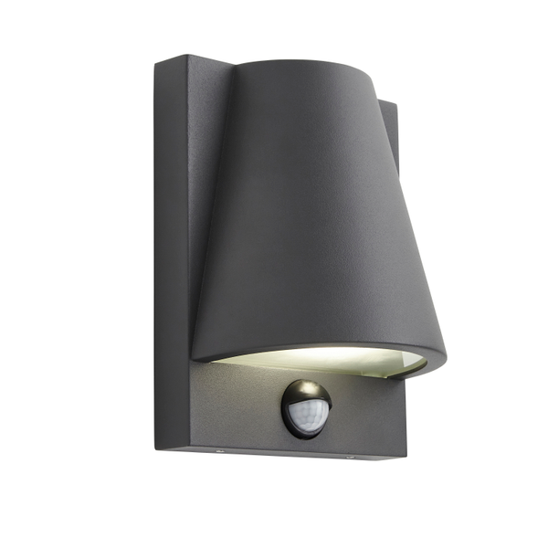 Vesoul Outdoor Wall Light with PIR Sensor, Anthracite - Image 2