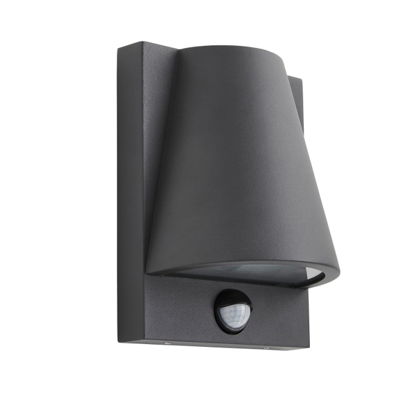 Vesoul Outdoor Wall Light with PIR Sensor, Anthracite - Image 3