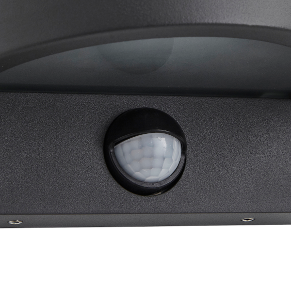 Vesoul Outdoor Wall Light with PIR Sensor, Anthracite - Image 4
