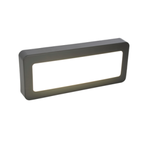 Breez 5 Watt LED Opal Surface Brick Wall Light, Anthracite