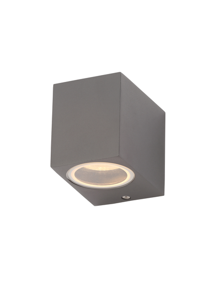 Fleet Outdoor Square Wall Down Light, Anthracite - Image 2