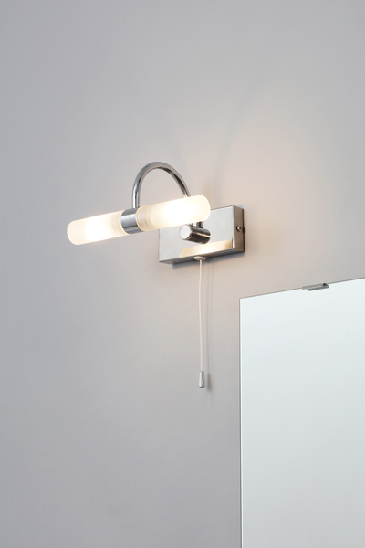 Corvus Bathroom Wall Light, Chrome - Image 2