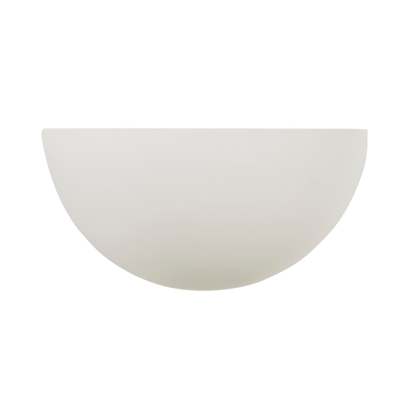 Mao Plaster Wall Qtr Uplighter White