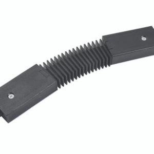 Tor Flexible Single Circuit Track Light Connector - Black