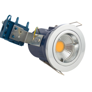 Yate Fixed Fire rated Downlight Chrome