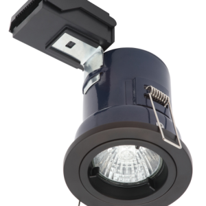 Yate Fixed Fire rated Downlight Matt Black