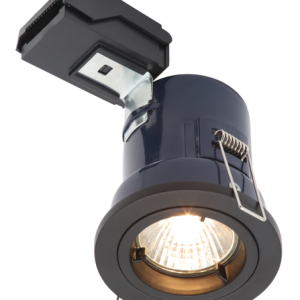 Yate Fixed Fire rated Downlight Matt Black