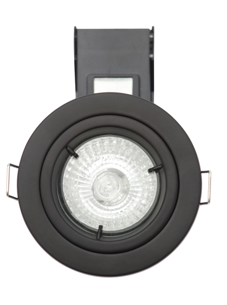 Yate Fixed Fire rated Downlight Matt Black - Image 3