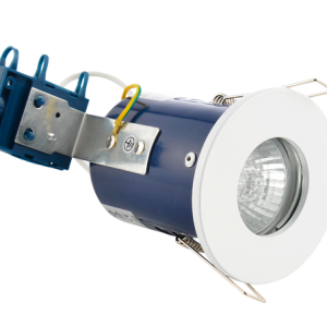 Yate IP65 Fixed Fire Rated IP65 Recessed Downlight - White