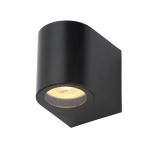 Iona 1 Light Outdoor Wall Light - Black