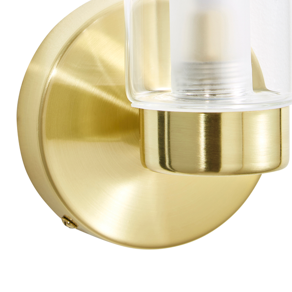 Sparti Bathroom Wall Light, Satin Brass - Image 3