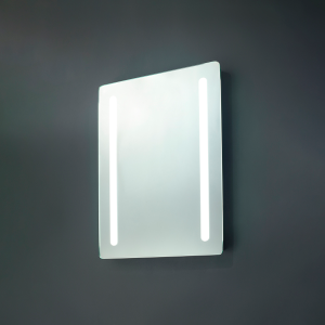 Ecti LED Bathroom Mirror Wall Light with Shaving Socket - Chrome
