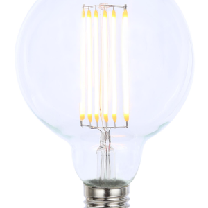 LED Vintage large globe 6W E27 Clear