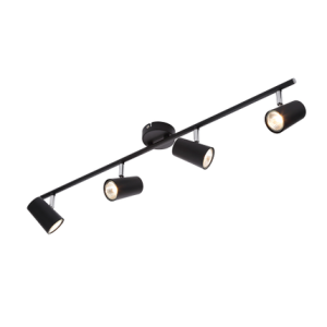 Harvey 4 Spotlight Bar, Matt Black