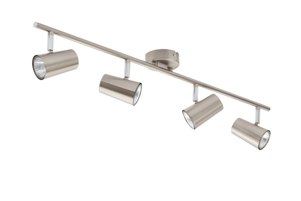 Harvey 4 Spotlight Bar, Satin Nickel