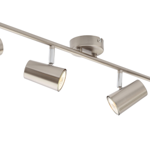 Harvey 4 Spotlight Bar, Satin Nickel